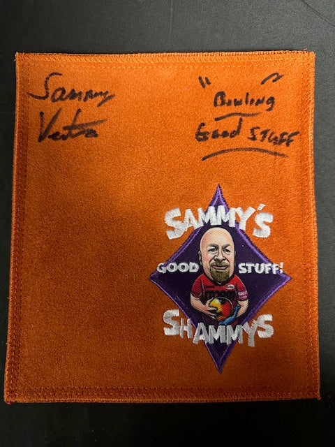 Sammy Ventura Signed/Inscribed Orange Shammy