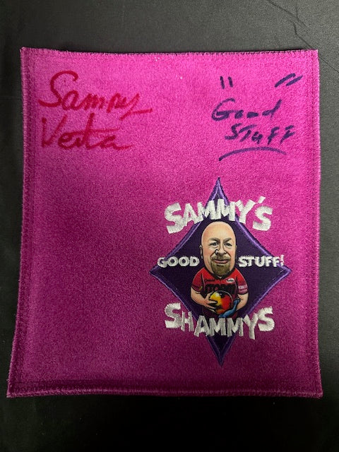 Sammy Ventura Signed/Inscribed Pink Shammy