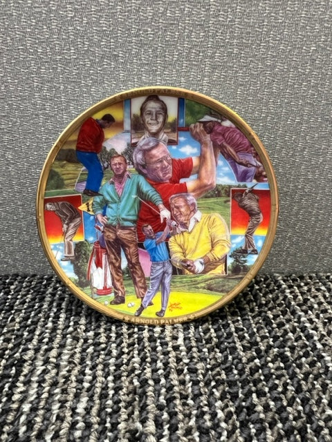 Vintage Sports Impressions 92' Golf Arnold Palmer 4" Plate