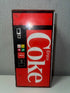 Coca-Cola Tin Coin Bank Men's Handkerchiefs Tin Box 6.5" Vending Machine Design *SEE DESCRIPTION*