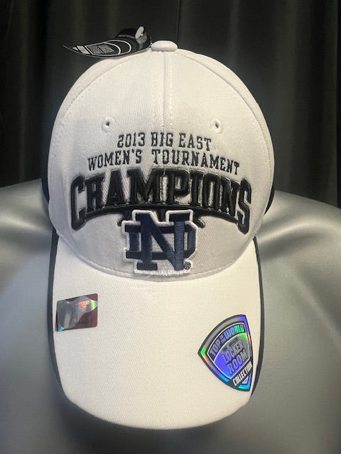 Notre Dame 2013 Big East Women's Tournament Champions Strap Back Collegiate Licensed Product