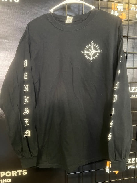 PennSem Long Sleeve T-Shirt with Compass Large