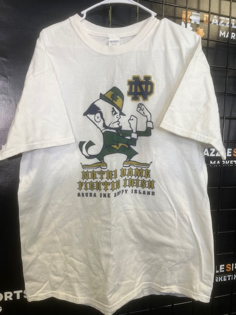 Notre Dame Fighting Irish Aruba One Happy Island T-Shirt XL