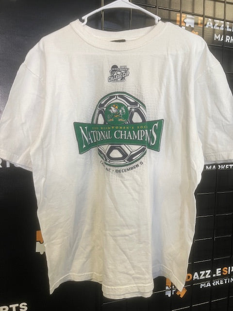 Notre Dame 2004 NCAA Women's Soccer National Champions Gear for Sports T-Shirt XL