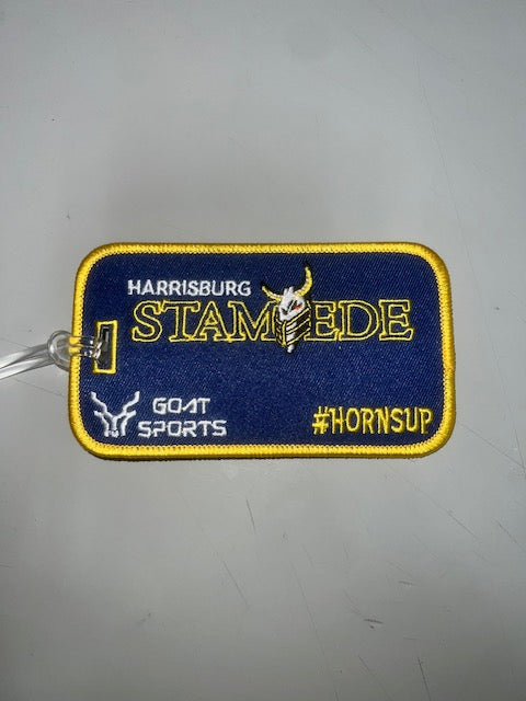 Harrisburg Stampede Goat Sports Luggage Tag