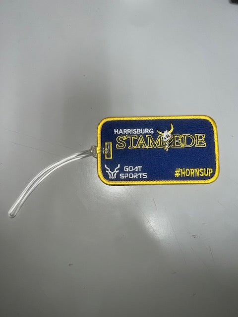 Harrisburg Stampede Goat Sports Luggage Tag