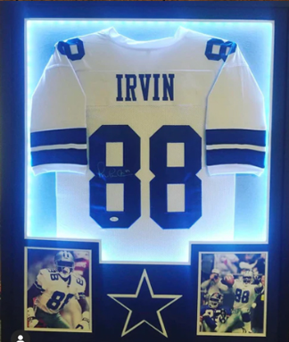 LED Custom Jersey Framing