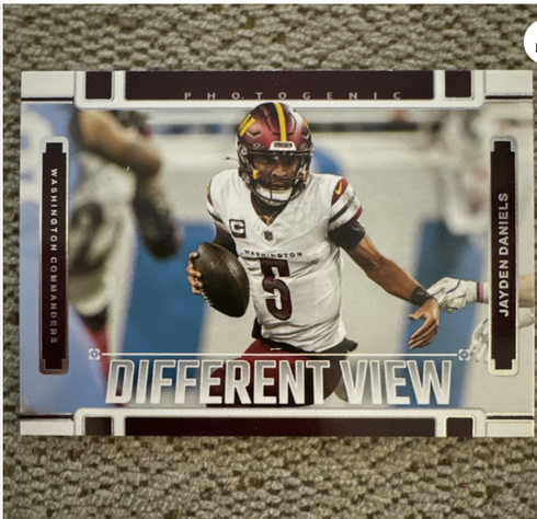 2025 Panini Photogenic - A Different View Jayden Daniels #1