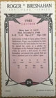 Roger Bresnahan 1984 Art Card Series