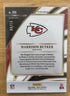 Panini 2025 Select Club Level Harrison Butker #209 Pink Prizm /15 Chiefs