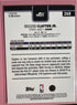 2025-26 Topps Chrome Walter Clayton Jr X-Fractor Rookie RC Jazz