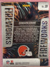 2025 Prizm Quinshon Judkins Fireworks RC Rookie #19 Browns