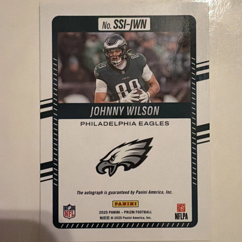 2025 Prizm Significant Signature JOHHNY WILSON #SSI-JWN Eagles