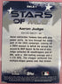 2026 Topps Series 1 - Stars of Mlb Aaron Judge #SMLB-1
