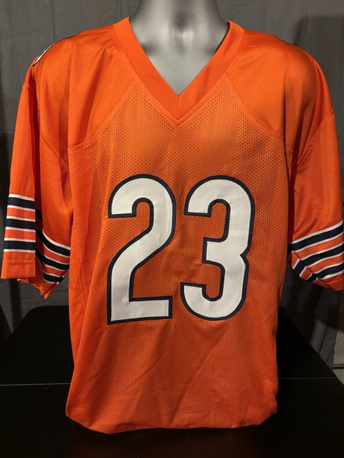 Chicago Bears Devin Hester Signed Custom Orange Jersey Beckett COA