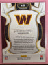 2025 Panini Select - Concourse Jayden Daniels #88 Black & Green Shock Prizm