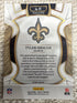 2025 Panini Select - Concourse Tyler Shough #41 Black & Green Shock Prizm (RC)