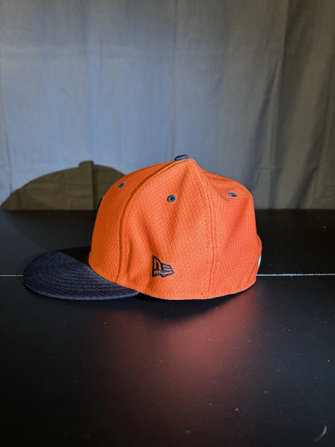 Detroit Tigers New Era 59Fifty Orange Fitted 7 1/4 Hat