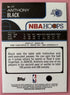 Topps 2024-25 NBA Hoops Green Parallel Anthony Black Orlando Magic #117 Card