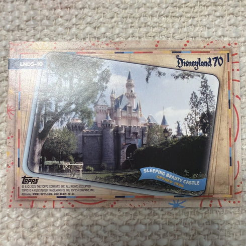 2025 Topps Disneyland 70 Anniversary - The Lands #LNDS-5 Chrome Refractor