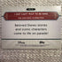 2025 Topps Disneyland 70th Anniversary Silver Screen I Just Cant Wait to be King