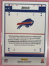 Josh Allen 2025 Panini Select #16 Score Select Throwback Silver Prizm Bills MVP