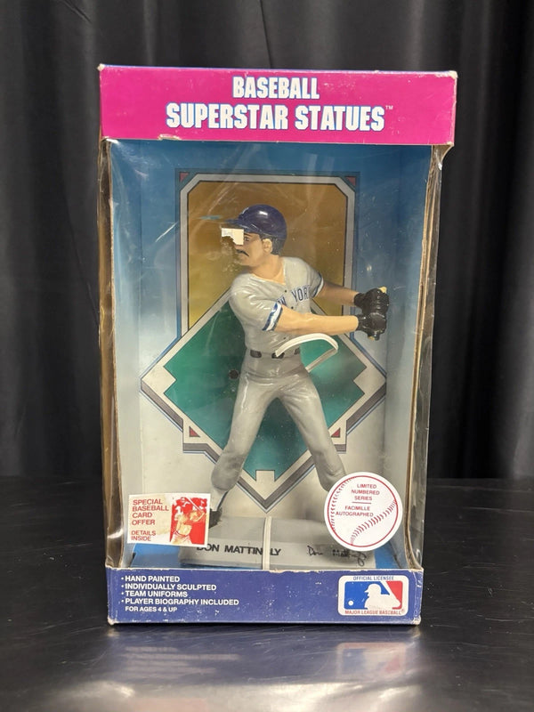 Don Mattingly 1988 Baseball Superstar Statues New York Yankees In Box