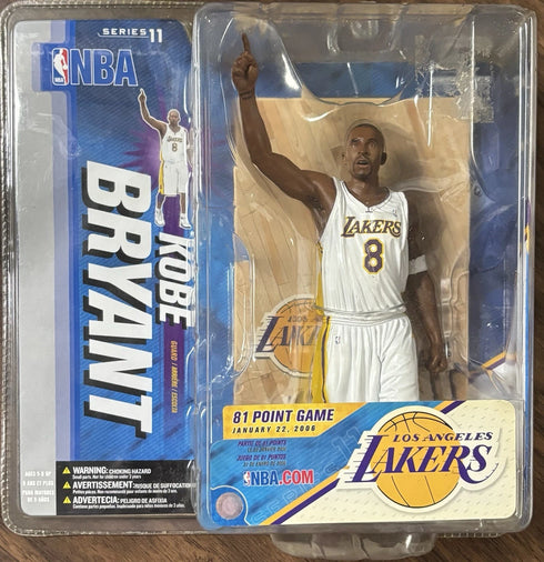 NBA Series 11 McFarlane Kobe Bryant 81 Point Game Edition Sealed