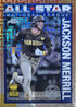 2025 Topps Jackson Merrill San Diego Padres Mojo Refractor #90ASC-4