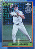 2025 Topps Chrome Willy Adames San Francisco Giants Mojo Refractor #T90C-126