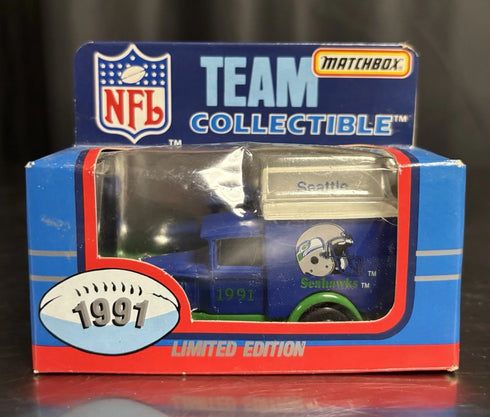Seattle Seahawks 1991 Limited Edition 1:64 Scale Matchbox Diecast Truck