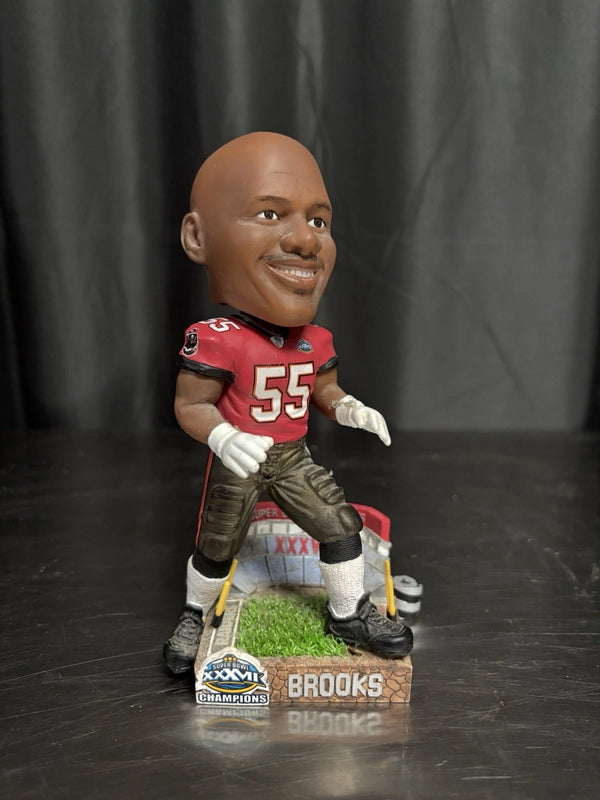Tampa Bay Buccaneers Derrick Brooks Super Bowl XXXVII Lmtd Ed Bobblehead /5000