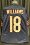 Custom Unsigned Caleb Williams Blue Jersey XL