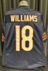 Custom Unsigned Caleb Williams Blue Jersey XL