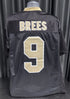 Custom Unsigned Drew Brees Black Jersey XL