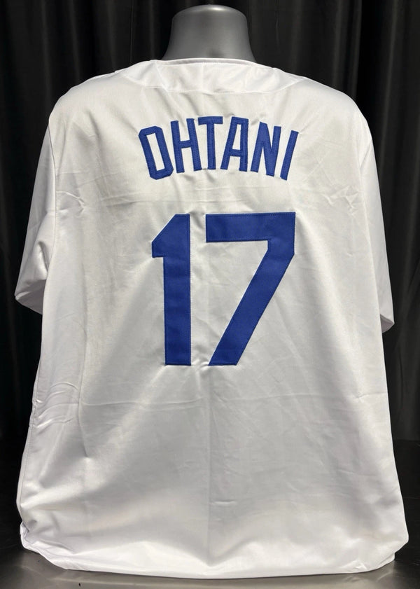 Custom Unsigned Shohei Ohtani White Jersey XL