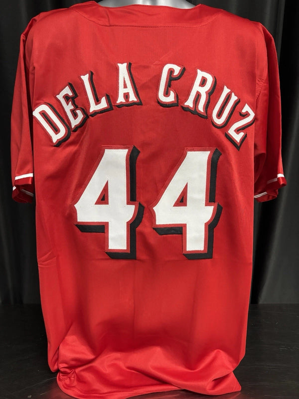 Custom Unsigned Elly De La Cruz Red Jersey XL
