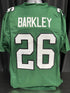 Custom Unsigned Saquon Barkley Kelly Green Jersey XL