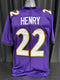 Custom Unsigned Derrick Henry Purple Jersey XL