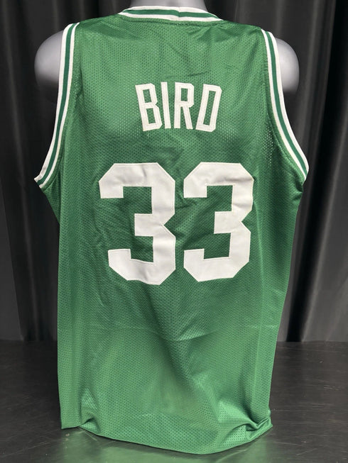 Custom Unsigned Larry Bird Green Jersey XL
