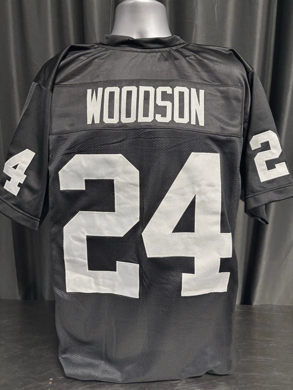 Custom Unsigned Charles Woodson Black Jersey XL