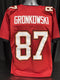 Custom Unsigned Rob Gronkowski Red Jersey XL