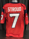 Custom Unsigned CJ Stroud Red Jersey XL