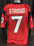 Custom Unsigned CJ Stroud Red Jersey XL