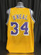 Custom Unsigned Shaquille O’Neal Yellow Jersey XL