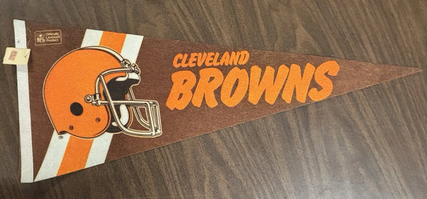 NFL Vintage Cleveland Browns 12x30 Pennant