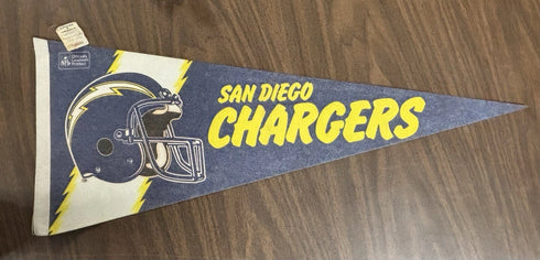 NFL Vintage San Diego Chargers 12x30 Pennant