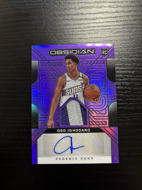 2024 Panini Obsidian Basketball Oso Ighodaro Rpa /75