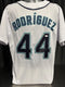 Seattle Mariners Julio Rodriguez Signed White Jersey JSA