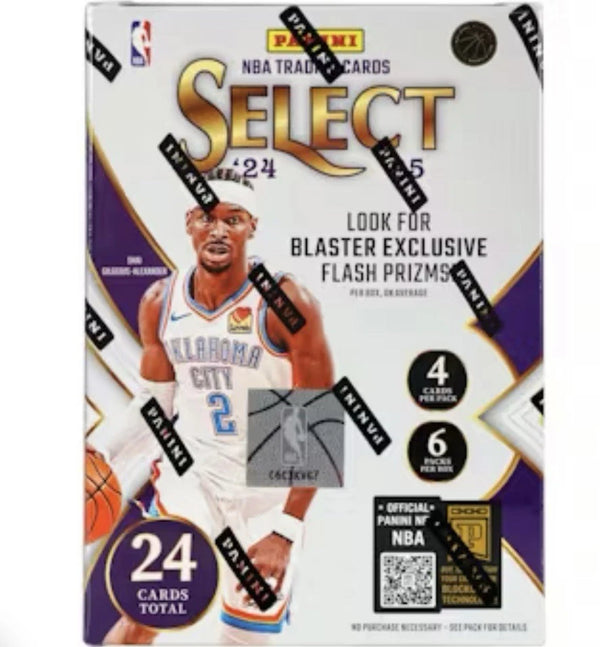2024/25 Panini Select Basketball 6-Pack Blaster Box